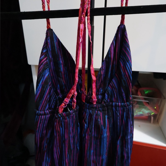 BILLABONG | Vibrant Striped Halter Dress - Picture 2 of 2